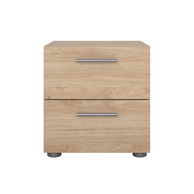 Tvilum  Austin  Jackson Hickory 2 Drawer Nightstand - Set of 2