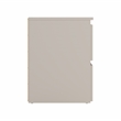Tvilum Lima 2 Drawer Beige and Herringbone Nightstand