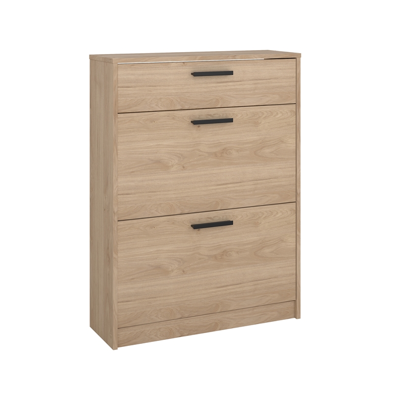 Tvilum Escape 2 Door Shoe Cabinet in Jackson Hickory