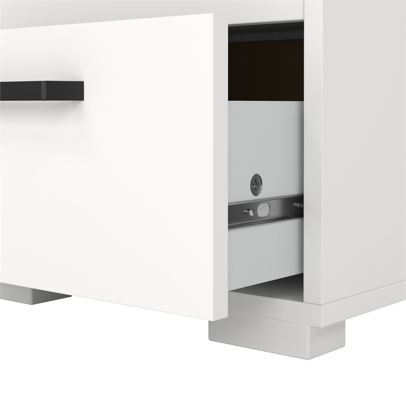 Tvilum Sofia 2-Piece Engineered Wood Bedroom Set in White
