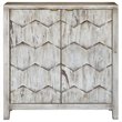 Uttermost Catori Contemporary MDF Wood Accent Console Table in Smoke Ivory