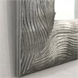 Uttermost Maeona Contemporary MDF Wood Decorative Mirror in Silver