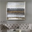 Uttermost Layers Wood Canvas and Acrylic Landscape Art in Multi-Color