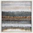 Uttermost Layers Wood Canvas and Acrylic Landscape Art in Multi-Color
