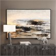 Uttermost Aftermath Contemporary Wood Canvas Acrylic Art in Multi-Color