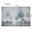 Uttermost Walk In The Meadow Wood Canvas Acrylic Landscape Art in Multi-Color