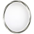 Uttermost Orion Contemporary PU and MDF Wood Decorative Mirror in Silver