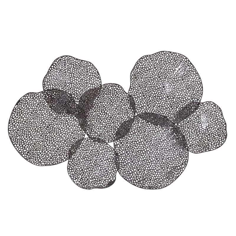 Uttermost Ripley Contemporary Iron Metal Leaf Wall Art in Rich Bronze