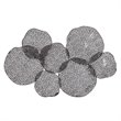 Uttermost Ripley Contemporary Iron Metal Leaf Wall Art in Rich Bronze