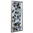 Uttermost Kella Coastal Wood Glass and Iron Shadow Box in Multi-Color