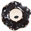 Uttermost Abella Transitional Ceramic Wall Decor in Forest Green (Set of 3)