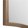 Uttermost Cerise Traditional MDF Metal Wall Mirror in Antique Gold
