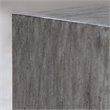 Uttermost Kareem Modern MDF Wood Coffee Table in Metallic Gray