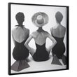 Uttermost Ladies Swimwear 1959 Pine Wood and Glass Fashion Print in Black