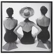 Uttermost Ladies Swimwear 1959 Pine Wood and Glass Fashion Print in Black