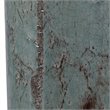 Uttermost Callais Ceramic and Metal Crackled Table Lamp in Aqua Blue