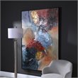 Uttermost Summer Sunset Wood Abstract Hand Painted Canvas in Multi-Color