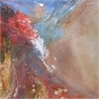 Uttermost Summer Sunset Wood Abstract Hand Painted Canvas in Multi-Color