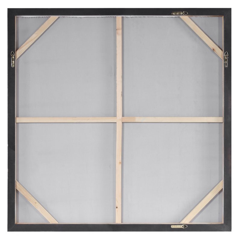 Uttermost Road Less Traveled Contemporary Wood and Canvas Abstract Art in Gray