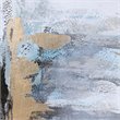 Uttermost Road Less Traveled Contemporary Wood and Canvas Abstract Art in Gray