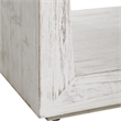 Uttermost Cabana Iron Wood and Fabric Small Bench in White/Woodtone