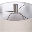Uttermost Stevens Transitional Steel Metal Buffet Lamp in White
