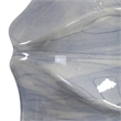Uttermost Waves Transitional Ceramic Metal and Fabric Table Lamp in Blue/White