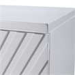 Uttermost Colby Contemporary MDF and Wood Drawer Chest in White