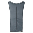 Uttermost Delroy Contemporary Fabric Armless Chairs in Blue/Gray (Set of 2)