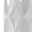 Uttermost Sinclair Contemporary Ceramic Metal and Fabric Table Lamp in White