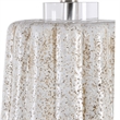 Uttermost Pikes Ceramic Steel and Crystal Table Lamp in Brown and White