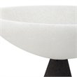 Uttermost Antithesis Rice Stone Marble Bowls in Black/White (Set of 2)