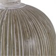 Uttermost Islander Coastal Terracotta Bamboo Vases in Natural/White (set of 2)