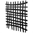 Uttermost Gridlines Square Abstract Grid Pattern Iron Metal Wall Decor in Black