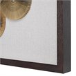 Uttermost The Times Glass and Paper Shadow Box Wall Art in Dark Walnut