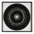 Uttermost Sandara Glass and Paper Pine Shadow Box in Black/Gold