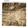 Uttermost Archive Organic Shape Contemporary Aluminum Wall Decor in Brass
