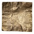 Uttermost Archive Organic Shape Contemporary Aluminum Wall Decor in Brass
