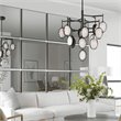 Uttermost Alexo Square Contemporary Plastic and MDF Mirror in Matte Black
