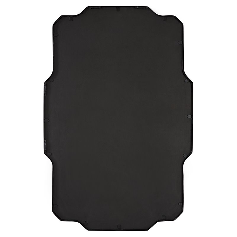 Uttermost Casmus Contemporary Iron Metal Wall Mirror in Matte Black