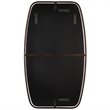 Uttermost Canillo MDF and Metal Floating Beveled Mirror in Dark Bronze