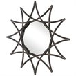 Uttermost Solaris Traditional Iron Metal and MDF Star Mirror in Silver