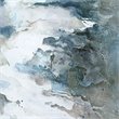 Uttermost Lakeside Grande Wood Framed Abstract Print in Blue-green/White