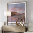 Uttermost Dawn On The Hills Linen and Wood Framed Print in Multi-Color