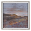 Uttermost Dawn On The Hills Linen and Wood Framed Print in Multi-Color