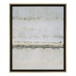Uttermost Gilded Horizon Wood Paper and Glass Print in Black/Brown/Gold/Gray