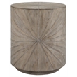 Uttermost Starshine Contemporary Firwood and MDF Side Table in Gray