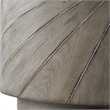 Uttermost Starshine Contemporary Firwood and MDF Side Table in Gray