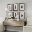 Uttermost Birds Of A Feather Plastic & Paper Prints in Brown/White (Set of 6)