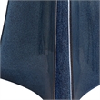 Uttermost Teramo 1-Light Ceramic & Fabric Table Lamp in White/Distressed Blue